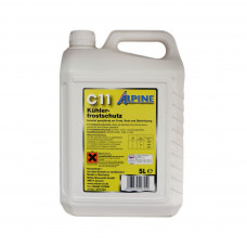 Антифриз Alpine C11 Kuhlerfrostschutz ready-mix -36C зелен. 5л (5,5кг.) (RM 1145G-5)