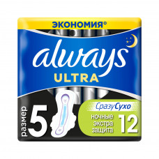 Гігієнічні прокладки Always Ultra Night Deo 12 шт (4015400612377)