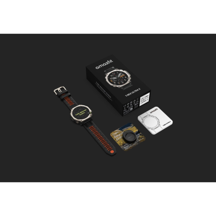 Смарт-годинник Amazfit T-Rex ULTRA 2 W2550GL2N Чорний (1186954)