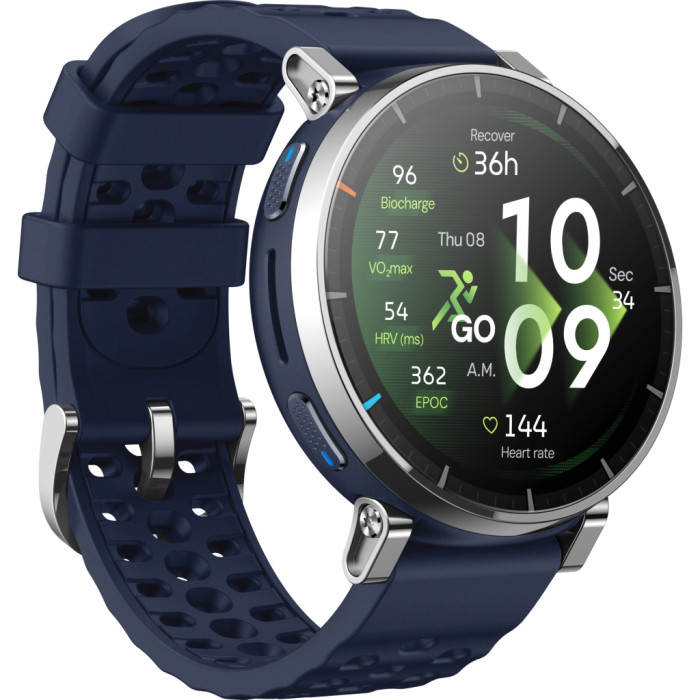 Смарт-годинник Amazfit Active 3 Premium W2559GL2N Синій (1193747)