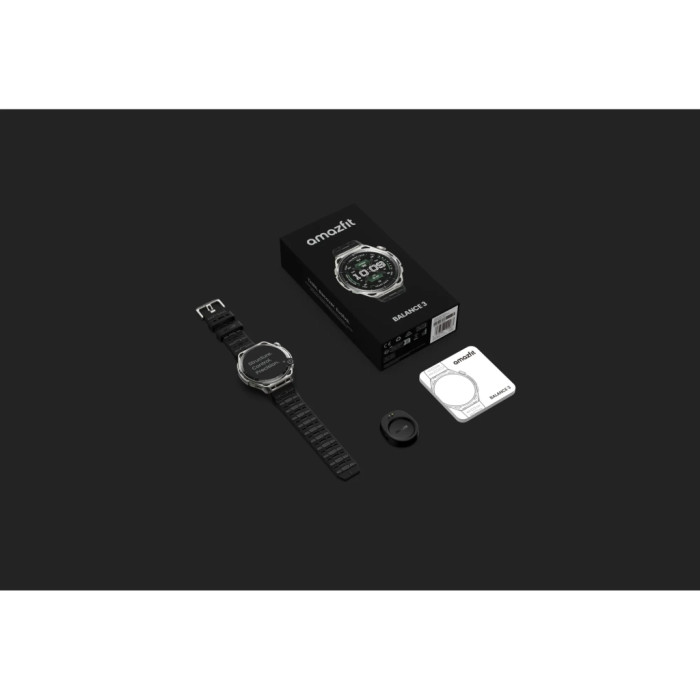 Смарт-годинник Amazfit Balance 3 W2566AP1N Стальний (1208789)