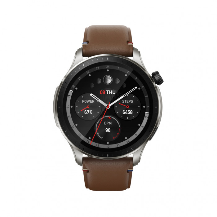 Смарт-годинник Amazfit GTR 4 Vintage Brown Leather