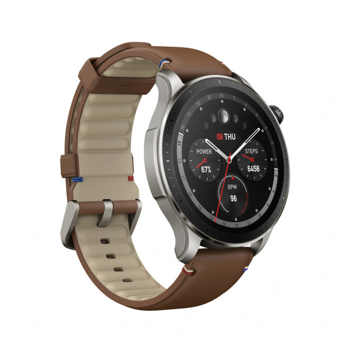 Смарт-годинник Amazfit GTR 4 Vintage Brown Leather