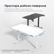 Комп'ютерний стіл Anda Seat Xtreme E White (AD-D-DD1-1400-06-W)