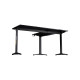 Комп'ютерний стіл Anda Seat Wind Seeker Black (AD-D-PT-1600-01-B)