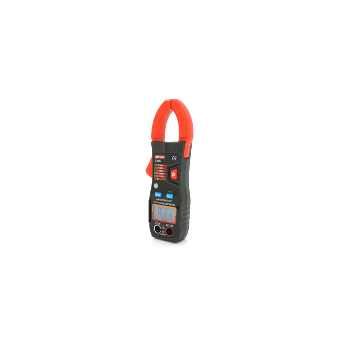 Токові кліщі ANENG CM80 V (AC/DC), A (AC), Ω (NCV). Data Hold, дзвінок, ліхтарик, автовідключення. (CM80)