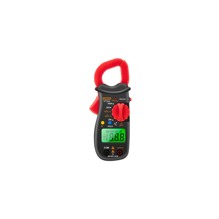 Токові кліщі ANENG MT88A V (AC/DC), A (AC), Ω, NCV. Data Hold, продзвонювання. (MT88A)