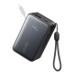 Батарея універсальна Anker 10000mAh Nano 45W Built-In USB-C Cable Black (A1638H11)