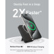 Батарея універсальна Anker 10000mAh MagGo Qi2/15W + USB-C PD 27W Black (A1654G11)