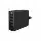 Зарядний пристрій Anker PowerPort 6 - 60W 6-port USB Power IQ V3 (Black) (A2123L12)