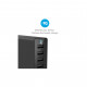 Зарядний пристрій Anker PowerPort 6 - 60W 6-port USB Power IQ V3 (Black) (A2123L12)