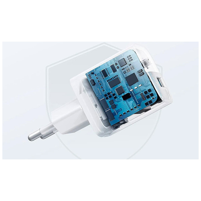 Зарядний пристрій Anker PowerPort 323 33W USB-C + USB-C White (A2331G21)
