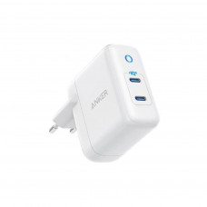 Зарядний пристрій Anker PowerPort III Duo - 18W 2xUSB-С (White) (A2628321)