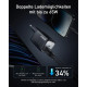 Зарядний пристрій Anker GaNPrime 67W 2xUSB-C PD + 1xUSB-A Black (A2669313)