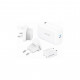 Зарядний пристрій Anker PowerPort III 65W Pod PPS+GaN (White) (A2712H21)