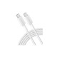 Дата кабель USB-C to USB-C 0.9m nylon 322 white Anker (A81F5H21/A81F5G21)