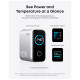 Зарядний пристрій Anker Laptop GaN 140W 3xUSB-C PD3.1 + USB-A + display + cable Silver (B2697G41)