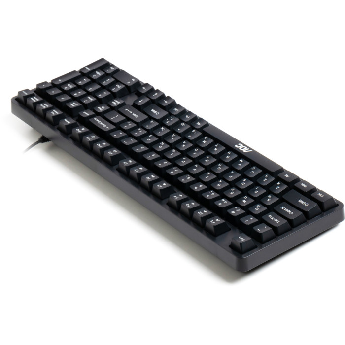 Клавіатура AOC GK116B LED USB UA Black (GK116B/97)