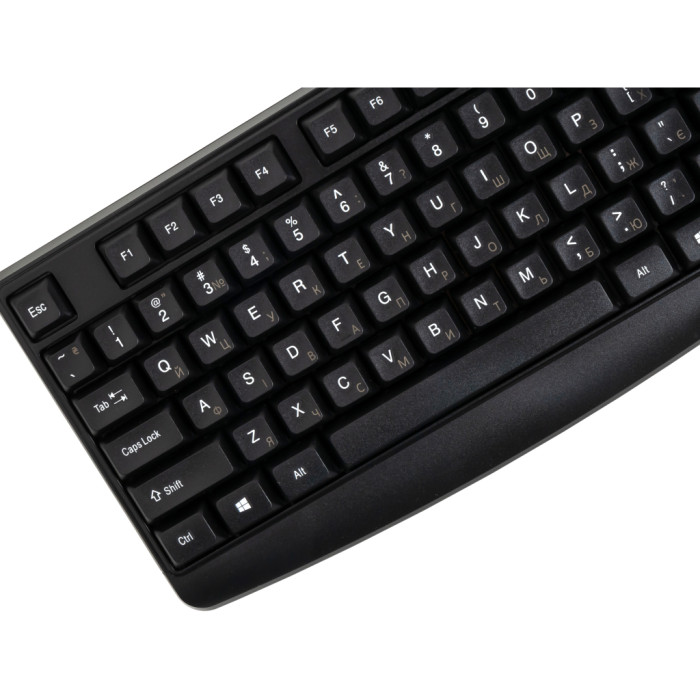 Комплект AOC KM170B USB UA Black (KM170B/97)
