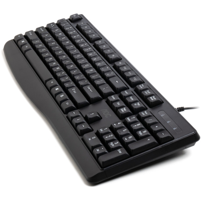 Комплект AOC KM170B USB UA Black (KM170B/97)