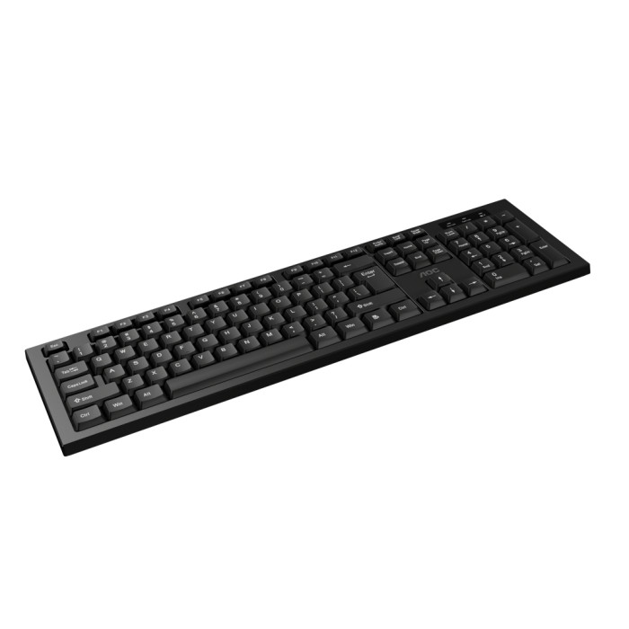 Комплект AOC KM210B Wireless UA Black (KM210B/97)