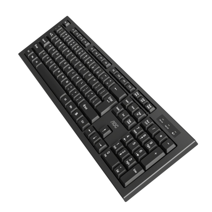 Комплект AOC KM210B Wireless UA Black (KM210B/97)