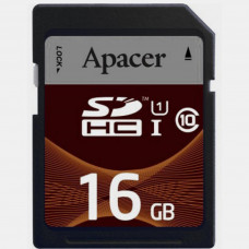 Карта пам'яті Apacer 16GB SDHC UHS-I Class10 RP (AP16GSDHC10U1-R)