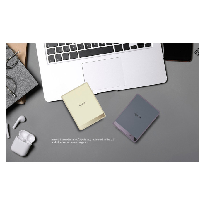 Накопичувач SSD USB Type-C 1TB Apacer (AP1TBAS724C-1)