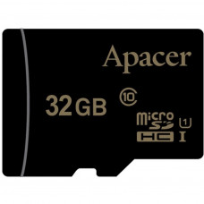 Карта пам'яті Apacer 32GB microSDHC class 10 UHS-I (AP32GMCSH10U1-RA)