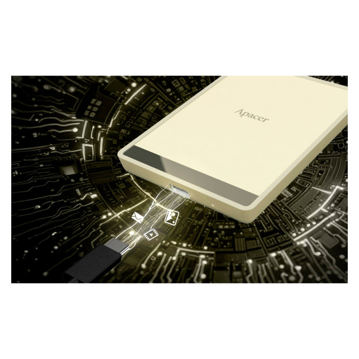 Накопичувач SSD USB Type-C 512GB Apacer (AP512GAS724C-1)