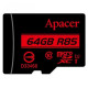 Карта пам'яті Apacer 64GB microSDXC class 10 UHS-I U1 (AP64GMCSX10U5-R)