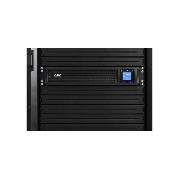 Пристрій безперебійного живлення APC Smart-UPS C 1000VA LCD RM 2U with SmartConnect (SMC1000I-2UC)