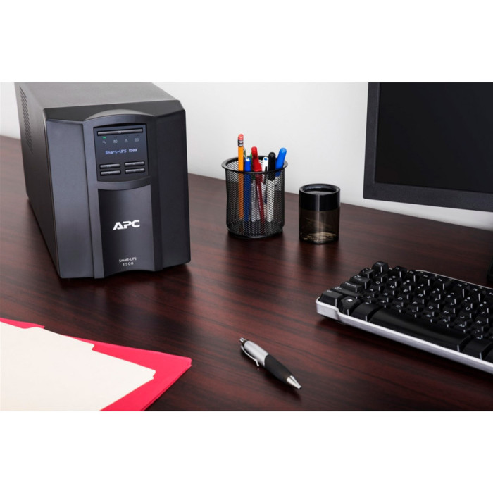 Пристрій безперебійного живлення APC Smart-UPS 1500VA LCD SmartConnect (SMT1500IC)