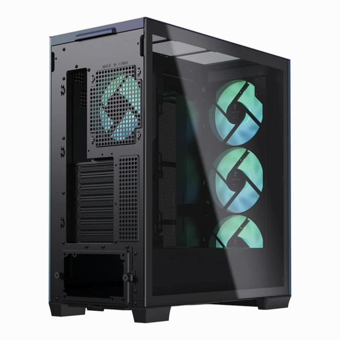 Корпус для ПК APNX Creator C1-R Chroma Flair (APCM-CR01143.C1)