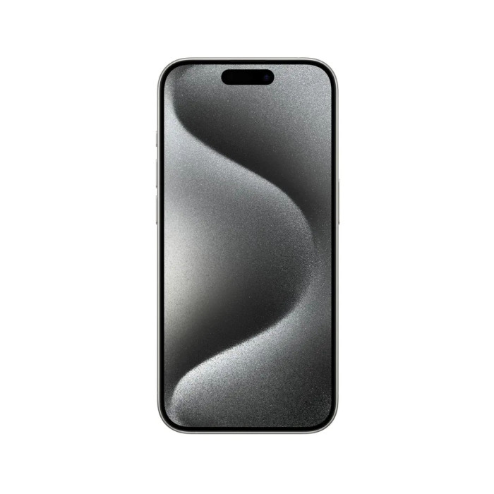 Мобільний телефон Apple iPhone 15 Pro 256Gb White Titanium eSim (REF A) BREEZY (2AMTQT3)