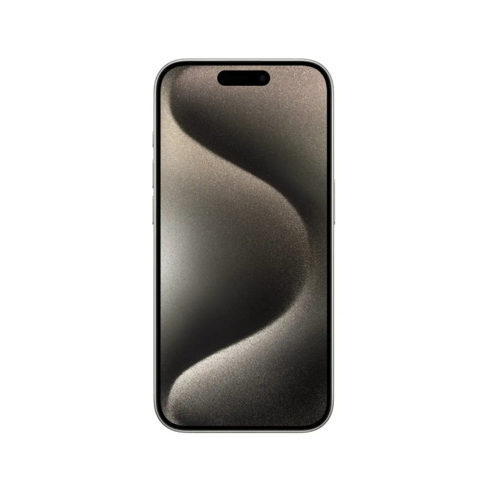 Мобільний телефон Apple iPhone 15 Pro 256Gb Natural Titanium eSim (REF A) BREEZY (2AMTQU3)