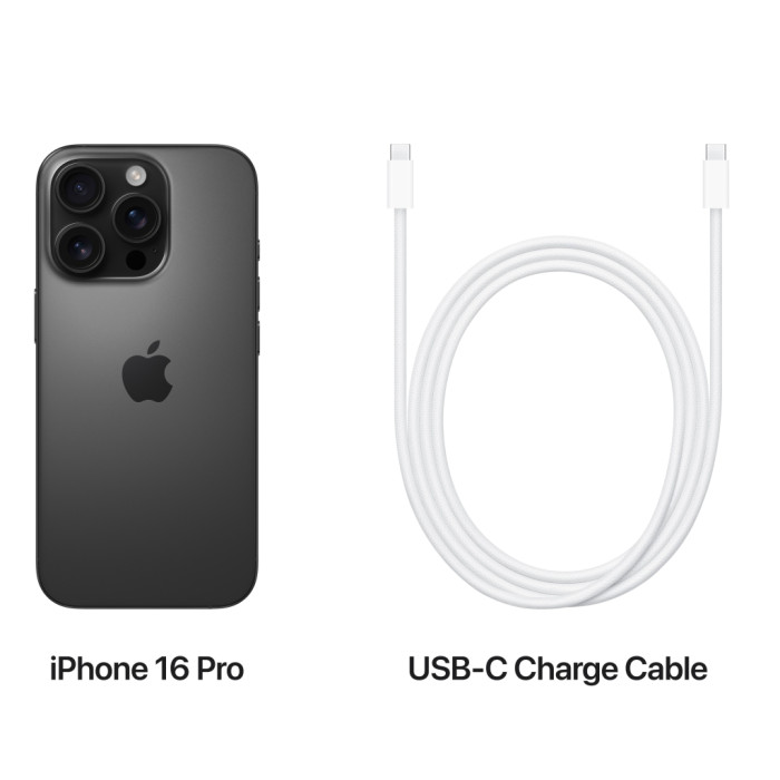 Мобільний телефон Apple iPhone 16 Pro 256GB Black Titanium (REF A) BREEZY (2AMYNH3)
