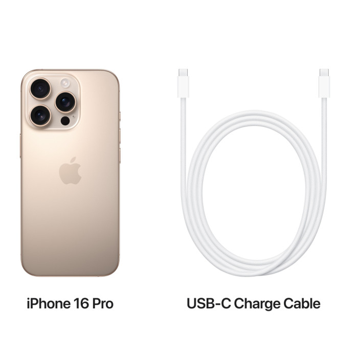 Мобільний телефон Apple iPhone 16 Pro 512GB Desert Titanium (REF A) BREEZY (2AMYNP3)
