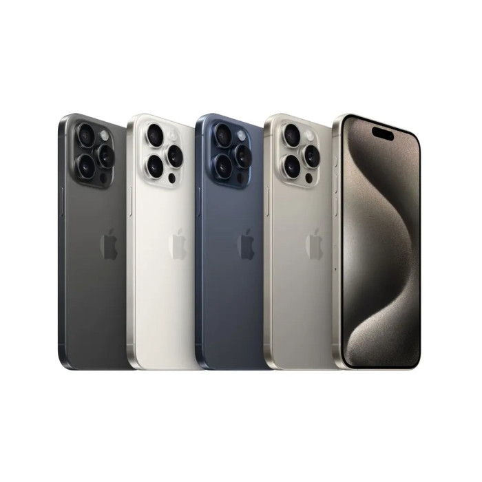 Мобільний телефон Apple iPhone 15 Pro Max 256Gb White Titanium (REF B) BREEZY (2BMU783)