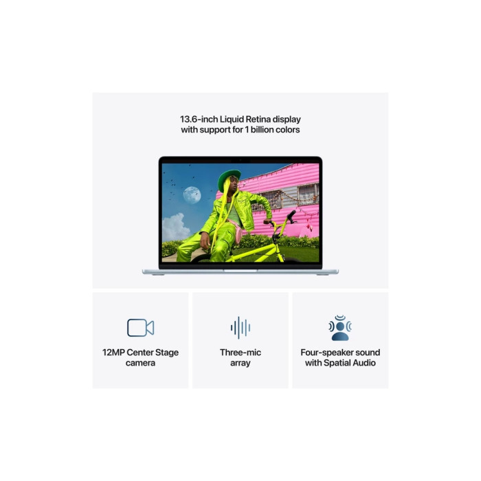 Ноутбук Apple MacBook Air 13 M5 A3449 Starlight (MDHA4UA/A)