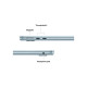 Ноутбук Apple MacBook Air 13 M5 A3449 Sky Blue (MDHH4UA/A)