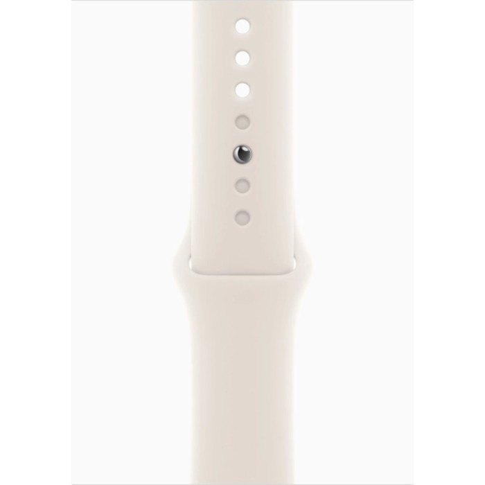 Смарт-годинник Apple Watch SE 3 GPS 44mm Starlight Aluminium Case with Starlight Sport Band - M/L (MEHJ4RK/A)