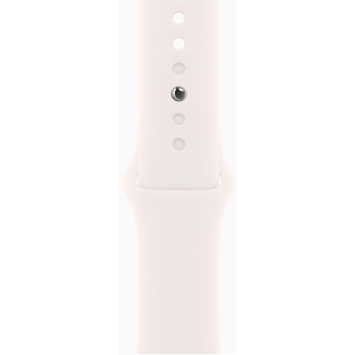 Смарт-годинник Apple Watch Series 11 GPS 42mm Rose Gold Aluminium Case with Light Blush Sport Band - M/L (MEU44RK/A)