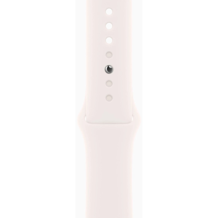 Смарт-годинник Apple Watch Series 11 GPS 46mm Rose Gold Aluminium Case with Light Blush Sport Band - S/M (MEV64RK/A)