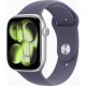 Смарт-годинник Apple Watch Series 11 GPS 46mm Silver Aluminium Case with Purple Fog Sport Band - M/L (MEVA4RK/A)