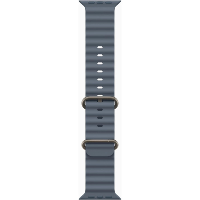 Смарт-годинник Apple Watch Ultra 3 GPS + Cellular 49mm Natural Titanium Case with Anchor Blue Ocean Band (MEWH4QP/A)