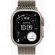 Смарт-годинник Apple Watch Ultra 3 GPS + Cellular 49mm Natural Titanium Case with Natural Titanium Milanese Loop - Me (MEWY4QP/A)