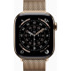 Смарт-годинник Apple Watch Series 11 GPS + Cellular 42mm Gold Titanium Case with Gold Milanese Loop (MF8Y4RK/A)