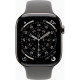 Смарт-годинник Apple Watch Series 11 GPS + Cellular 46mm Natural Titanium Case with Stone Grey Sport Band - M/L (MFCX4RK/A)