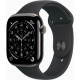 Смарт-годинник Apple Watch Series 11 GPS + Cellular 46mm Slate Titanium Case with Black Sport Band - S/M (MFD14RK/A)